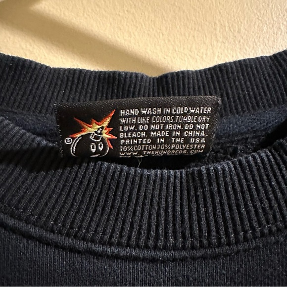 Black The Hundreds Crewneck - Picture 4 of 6